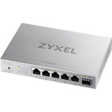 Zyxel XMG-105 Ikke administreret 2.5G Ethernet (100/1000/2500) Grå, Switch Sølv, Ikke administreret, 2.5G Ethernet (100/1000/2500)
