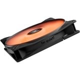 be quiet! Light Wings LX PWM 140 mm, Sag fan Sort