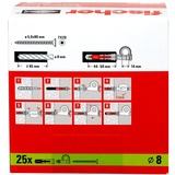 fischer EasyHook Vinkel DuoPower 8x40, Dyvel Hvid