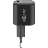 goobay 45 W USB-C PD GaN Nano hurtigoplader Sort