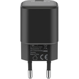 goobay 45 W USB-C PD GaN Nano hurtigoplader Sort
