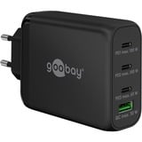 goobay USB-C PD multiport hurtigoplader 100 watt Sort