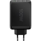 goobay USB-C PD multiport hurtigoplader 100 watt Sort