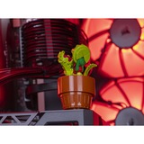 ALTERNATE ALT-ICUES-AMD-004, Gaming PC Sort/gennemsigtig