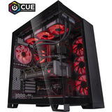 ALTERNATE Gaming PC Sort/gennemsigtig
