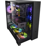 ALTERNATE Gaming PC Sort/gennemsigtig