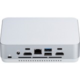 ASUS 90AS0061-M00120, Mini-PC Sølv/Hvid