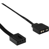 ASUS TUF Gaming TF120 ARGB Fan - Triple Fan Kit with ARGB Controller Computerkabinet Luftkøler 12 cm Sort, Sag fan Sort/gennemsigtig, Luftkøler, 12 cm, 250 rpm, 1900 rpm, Sort