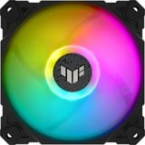 ASUS TUF Gaming TF120 ARGB Fan - Triple Fan Kit with ARGB Controller Computerkabinet Luftkøler 12 cm Sort, Sag fan Sort/gennemsigtig, Luftkøler, 12 cm, 250 rpm, 1900 rpm, Sort