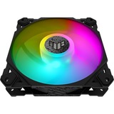 ASUS TUF Gaming TF120 ARGB Fan - Triple Fan Kit with ARGB Controller Computerkabinet Luftkøler 12 cm Sort, Sag fan Sort/gennemsigtig, Luftkøler, 12 cm, 250 rpm, 1900 rpm, Sort