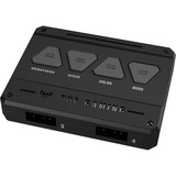 ASUS TUF Gaming TF120 ARGB Fan - Triple Fan Kit with ARGB Controller Computerkabinet Luftkøler 12 cm Sort, Sag fan Sort/gennemsigtig, Luftkøler, 12 cm, 250 rpm, 1900 rpm, Sort