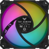 ASUS TUF Gaming TF120 ARGB, Sag fan Sort/gennemsigtig