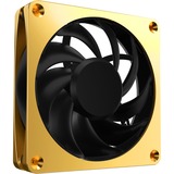 Alphacool Apex Stealth Metal 120mm Lüfter 2000rpm, Sag fan Guld/Sort