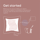 Beurer 20074, Varme pude Lavendel