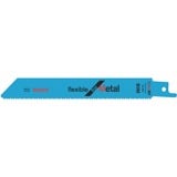 Bosch 2 608 657 550 stiksav, rullesav & sabelsavklinge Saber savklinge Bimetal 1 stk Saber savklinge, Rør, Profil, Bimetal, Blå, 1,8 mm, 10 cm