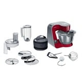 Bosch MUM5X720, Foodprocessor Rød/Sølv