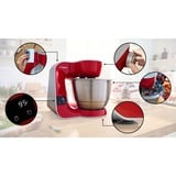 Bosch MUM5X720, Foodprocessor Rød/Sølv