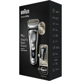 Braun Series 9 9426s Wet&Dry Folie shaver Trimmer Sort, Krom Chrome/Sølv, Folie shaver, Active Quattro Head, Sort, Krom, Opladning, Batteri, Lithium-Ion (Li-Ion)