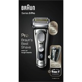Braun Series 9 9426s Wet&Dry Folie shaver Trimmer Sort, Krom Chrome/Sølv, Folie shaver, Active Quattro Head, Sort, Krom, Opladning, Batteri, Lithium-Ion (Li-Ion)