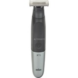 Braun XT5200 Sort, Sølv Nikkel-Metalhydrid (NiMH), Skæg trimmer Sort/Sølv, Sort, Sølv, Rektandel, 1 mm, 5 mm, Skæg, Ansigt, Batteri