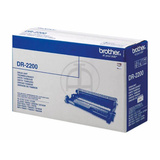 Brother DR-2200 printertromle Original 1 stk Original, FAX-2840, FAX-2845, FAX-2940, HL-2130, HL-2135W, HL-2240D, HL-2240, HL-2250DN, HL-2270DW,..., 1 stk, 12000 Sider, Laserprint, Sort
