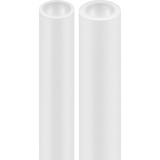 Corsair Hydro X Series XT Hardline Rør Hvid, Rør, Akryl, Polymethylmethacrylat (PMMA), Hvid, 60 °C, 1,2 cm, Væske