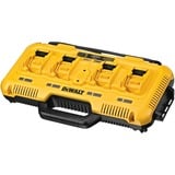 DEWALT Firefoldigt hurtigoplader DCB104 Gul/Sort