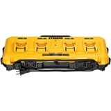 DEWALT Firefoldigt hurtigoplader DCB104 Gul/Sort