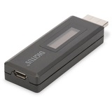 Digitus DA-70469 generator af video test-mønster HDMI, Måleinstrument Sort, 22 mm, 70 mm, 12 mm, 15 g