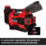 EINHELL AQUINNA 36/38 F LED AUTOMATIC, 4180420, Pumpe Rød/Sort