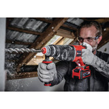EINHELL Professionel batteridrevet borehammer TP-HD 18/26 D Li BL - Solo, 18 Volt Sort/Rød