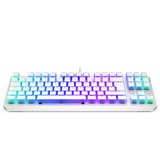 ENDORFY Gaming-tastatur Hvid, DE-layout, Kailh RGB Rød