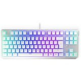 ENDORFY Gaming-tastatur Hvid, DE-layout, Kailh RGB Rød