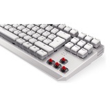 ENDORFY Gaming-tastatur Hvid, DE-layout, Kailh RGB Rød