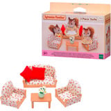 EPOCH Sylvanian Families - Tredelt siddegruppe, Bygge legetøj 