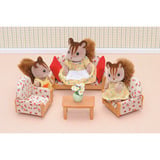 EPOCH Sylvanian Families - Tredelt siddegruppe, Bygge legetøj 