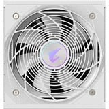 GIGABYTE AORUS ELITE P850W ICE enhed til strømforsyning 850 W 20+4 pin ATX ATX Hvid, PC strømforsyning Hvid, 850 W, 100 - 240 V, 50/60 Hz, 12 A, Aktiv, 125 W