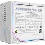 GIGABYTE AORUS ELITE P850W ICE enhed til strømforsyning 850 W 20+4 pin ATX ATX Hvid, PC strømforsyning Hvid, 850 W, 100 - 240 V, 50/60 Hz, 12 A, Aktiv, 125 W