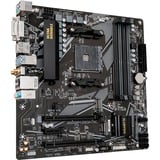 GIGABYTE B550M DS3H AC bundkort AMD B550 Stik AM4 micro ATX AMD, Stik AM4, AMD Ryzen 3000 Series, AMD Ryzen 4000 Series, AMD Ryzen 5000 Series, Stik AM4, DDR4-SDRAM, 128 GB