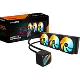 GIGABYTE GAMING 360 Processor Alt-i-en væskekøler 12 cm Sort 1 stk, Vandkøling Sort, Alt-i-en væskekøler, 12 cm, Sort