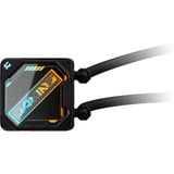 GIGABYTE GAMING 360 Processor Alt-i-en væskekøler 12 cm Sort 1 stk, Vandkøling Sort, Alt-i-en væskekøler, 12 cm, Sort