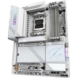GIGABYTE X870E AORUS PRO ICE, Bundkort Sølv/Hvid