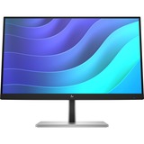 HP E-Series E22 G5 FHD Monitor, LED-skærm Sort/Sølv, 54,6 cm (21.5"), 1920 x 1080 pixel, Fuld HD, LCD, 5 ms, Sort, Sølv