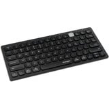 Kensington Kompakt multi-enheds dual trådløst tastatur Sort, DE-layout