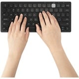 Kensington Kompakt multi-enheds dual trådløst tastatur Sort, DE-layout