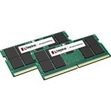 Kingston ValueRAM hukommelsesmodul 32 GB 1 x 32 GB DDR5 Grøn, 32 GB, 1 x 32 GB, DDR5, 262-pin SO-DIMM