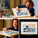 LEGO ART Hokusai – Den store bølge, Bygge legetøj Byggesæt, 18 År, Plast, 1810 stk, 2,7 kg