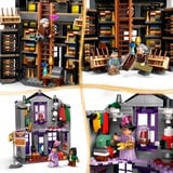 LEGO Harry Potter Ollivanders™ og Madam Malkins kapper, Bygge legetøj Byggesæt, 8 År, Plast, 744 stk, 1,08 kg