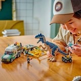 LEGO Jurassic World Dinosaurmissioner: Allosaurus-transportvogn, Bygge legetøj Byggesæt, 8 År, Plast, 588 stk, 1,02 kg