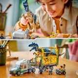 LEGO Jurassic World Dinosaurmissioner: Allosaurus-transportvogn, Bygge legetøj Byggesæt, 8 År, Plast, 588 stk, 1,02 kg
